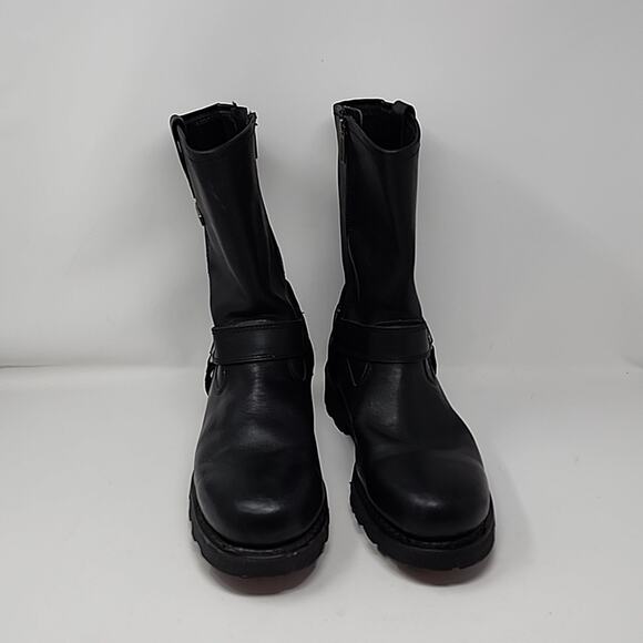 Harley Davidson Ransom Harness Motorcycle Men\'s Leather Boots Size 13